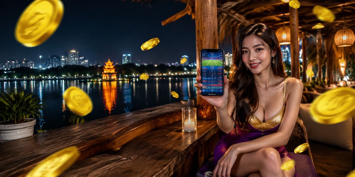 Người dùng Hà Nội trải nghiệm casino di động trong quán cà phê Việt Nam